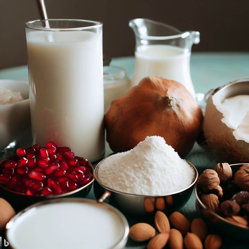 desert ingredients for recipe foods in Hebrew